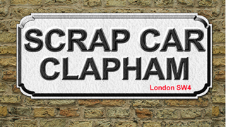 scrap car Clapham